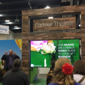 Cloverpop Dreamforce Partner Theater Meeting Magic Presentation