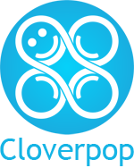 cloverpop Logo Vertical