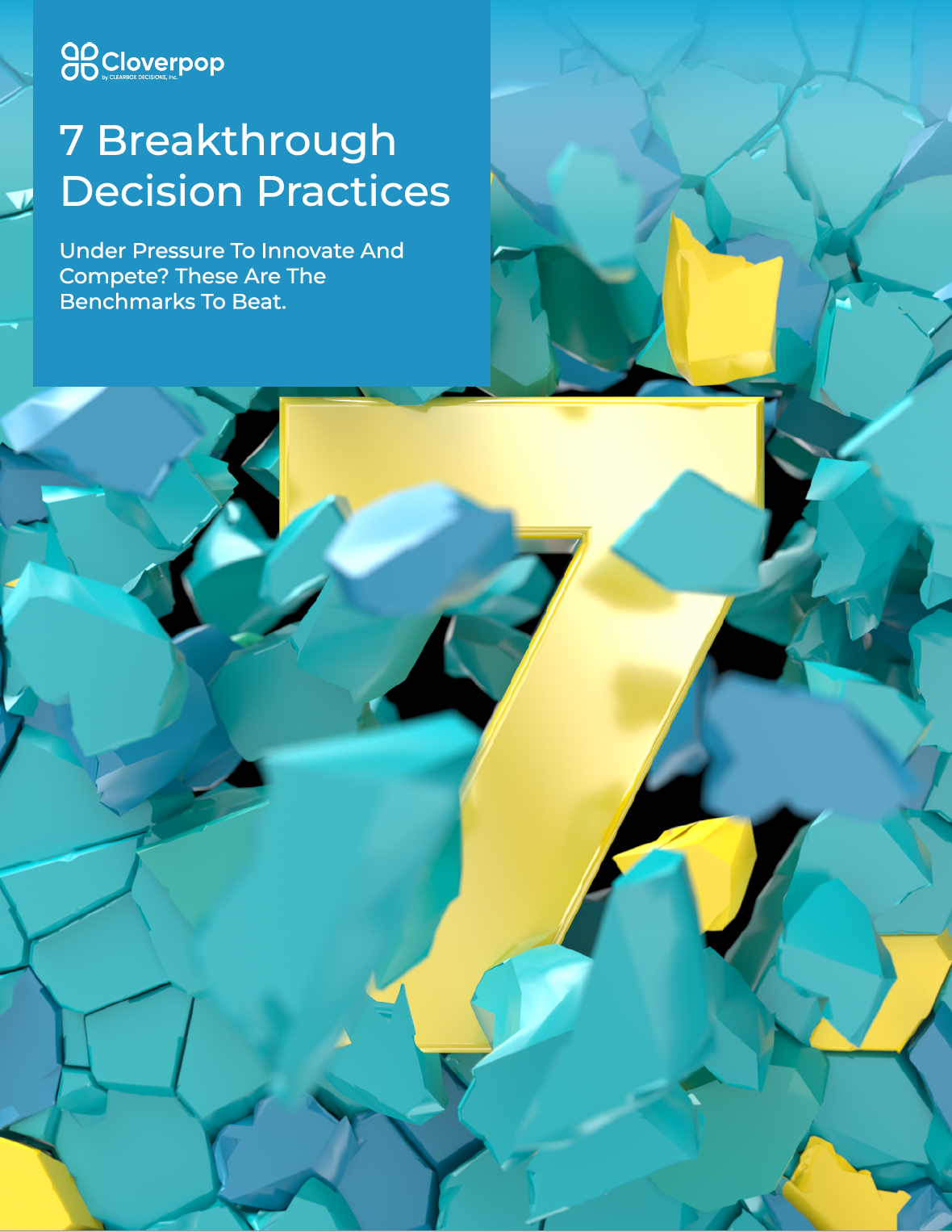 Cloverpop Breakthrough Decision Practices White Paper Cover